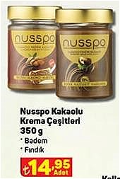 Nusspo Kakaolu Krema Çeşitleri 350 g image