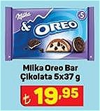 Milka Oreo Bar Çikolata 5x37 g image