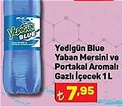 Yedigün Blue Yaban Mersini ve Portakal Aromalı Gazlı İçecek 1 L image