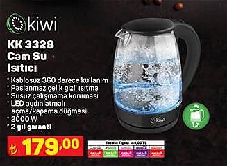 Kiwi 3328 Cam Su Isıtıcı 2000 W image