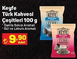 Keyfe Türk Kahvesi Çeşitleri 100 g image