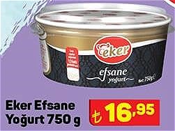 Eker Efsane Yoğurt 750 g image