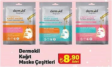 Dermokil Kağıt Maske Çeşitleri image