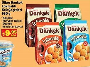 Ülker Dankek Lokmalık Kek Çeşitleri 160 g image