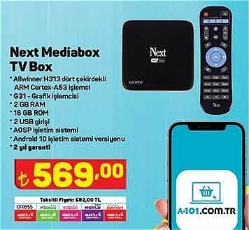 Next Mediabox Tv Box image