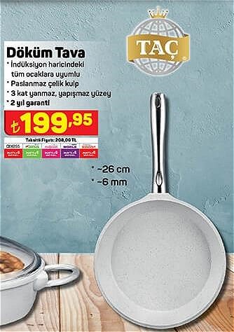 Taç Döküm Tava 26 cm image