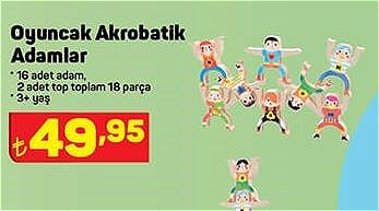 Oyuncak Akrobatik Adamlar image