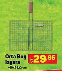 Orta Boy Izgara 40x29x2 cm image