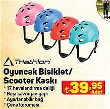 Triathlon Oyuncak Bisiklet/Scooter Kaskı image