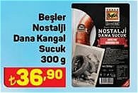 Beşler Nostalji Dana Kangal Sucuk 300 g image