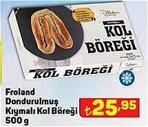 Froland Dondurulmuş Kıymalı Kol Böreği 500 g image