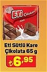 Eti Sütlü Kare Çikolata 65 g image