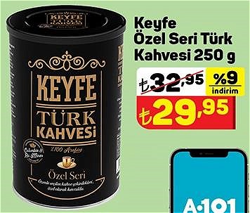 Keyfe Özel Seri Türk Kahvesi 250 g image