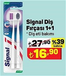 Signal Diş Fırçası 1+1 Diş Eti Bakımı image