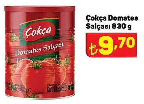 Çokça Domates Salçası 830 g image