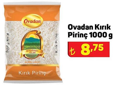 Ovadan Kırık Pirinç 1000 g image