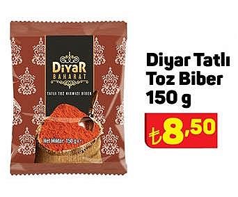 Diyar Tatlı Toz Biber 150 g image