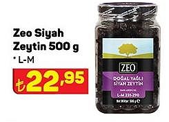 Zeo Siyah Zeytin 500 g L-M image
