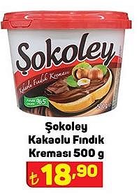 Şokoley Kakaolu Fındık Kreması 500 g image
