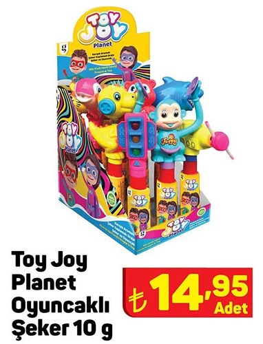 Toy Joy Planet Oyuncaklı Şeker 10 g image