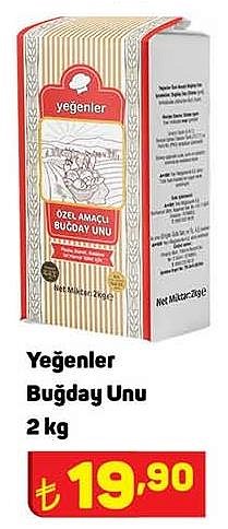 Yeğenler Buğday Unu 2 kg image