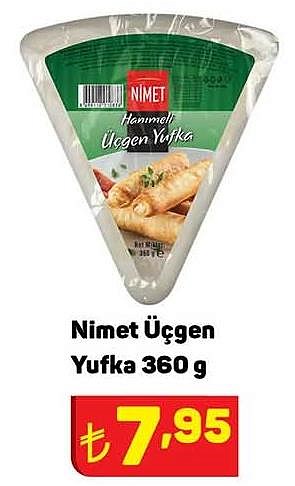 Nimet Üçgen Yufka 360 g image
