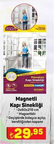 Magnetli Kapı Sinekliği 2x60x210 cm image