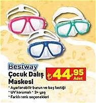 Bestway Çocuk Dalış Maskesi 3+ yaş image