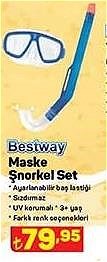 Bestway Maske Şnorkel Set 3+ yaş image