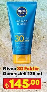 Nivea 30 Faktör Güneş Jeli 175 ml image