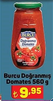 Burcu Doğranmış Domates 560 g image