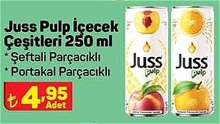 Juss Pulp İçecek Çeşitleri 250 ml image