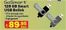 GoSmart 128 GB Smart USB Bellek image