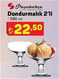 Paşabahçe Dondurmalık 2'li 280 cc image