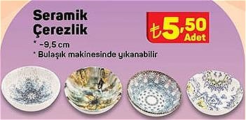 Seramik Çerezlik 9,5 cm image