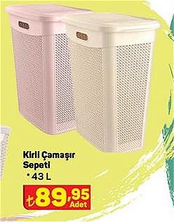 Kirli Çamaşır Sepeti 43 l image