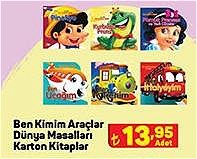 Ben Kimim Araçlar Dünya Masalları Karton Kitaplar image