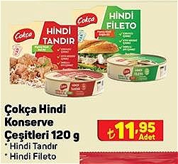 Çokça Hindi Konserve Çeşitleri 120 g image