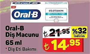 Oral-B Diş Macunu 65 ml Diş Eti Bakımı image