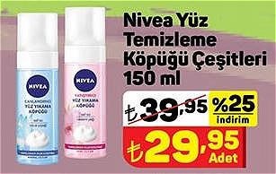 Nivea Yüz Temizleme Köpüğü Çeşitleri 150 ml image