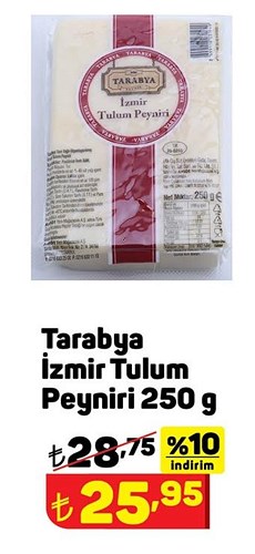 Tarabya İzmir Tulum Peyniri 250 g image