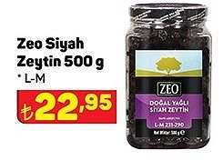 Zeo Siyah Zeytin 500 g L-M image