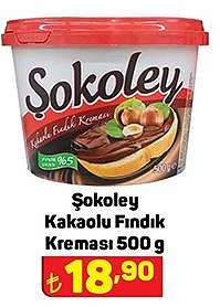 Şokoley Kakaolu Fındık Kreması 500 g image