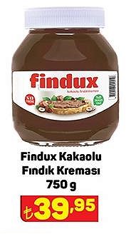 Findux Kakaolu Fındık Kreması 750 g image