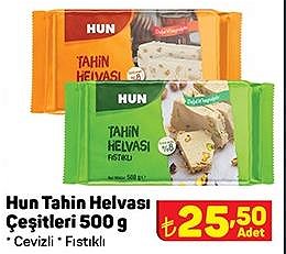 Hun Tahin Helvası Çeşitleri 500 g image