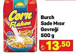 Burch Sade Mısır Gevreği 500 g image