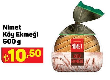 Nimet Köy Ekmeği 600 g image