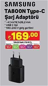 Samsung TA800N Type-C Şarj Adaptörü image