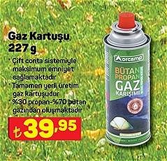 Orcamp Gaz Kartuşu 227 g image