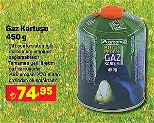 Orgaz Gaz Kartuşu 450 g image